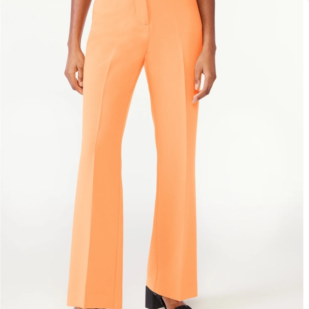 Scoop Women's High Waisted Crease Front Trousers